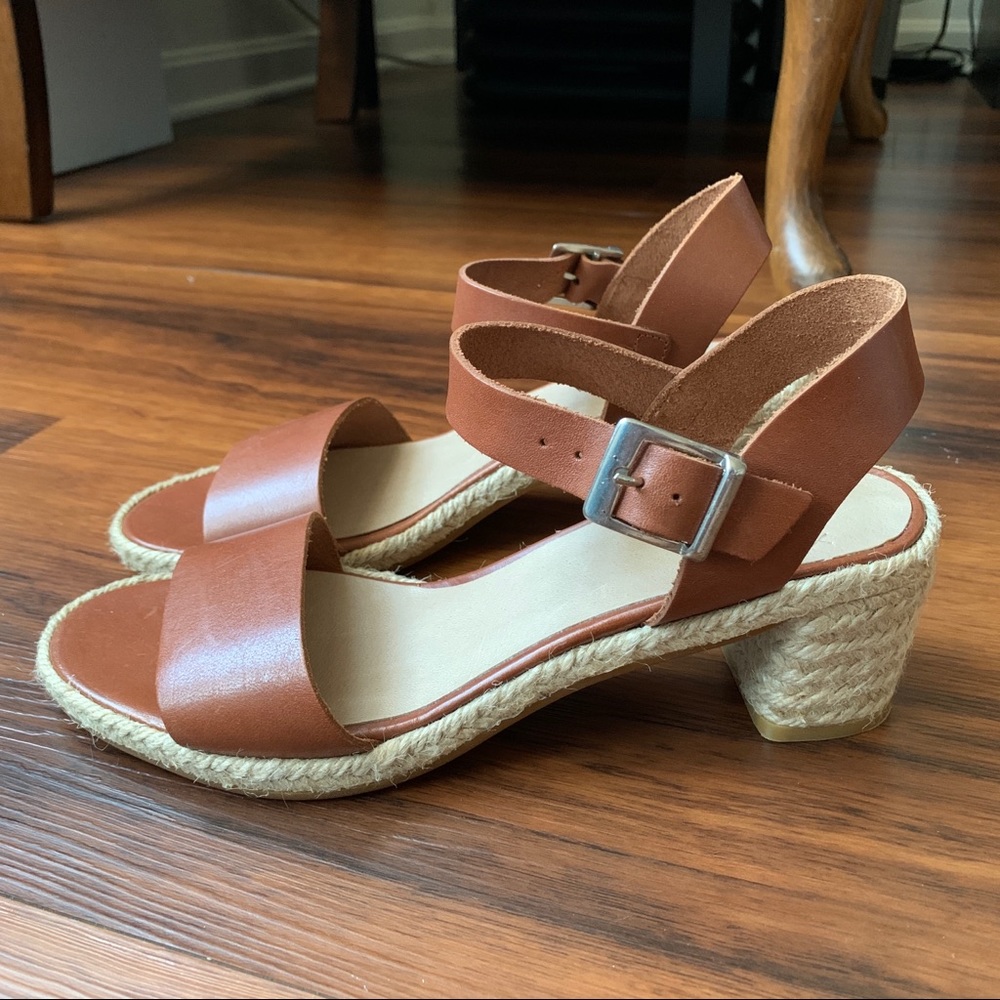 NWOB Alex + Alex Jute Block Heel Sandals
